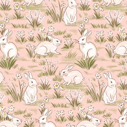 Bunny Burrows in Blooming Pink