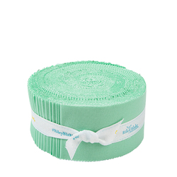 Confetti Cotton 2.5" Strip Roll in Sweet Mint