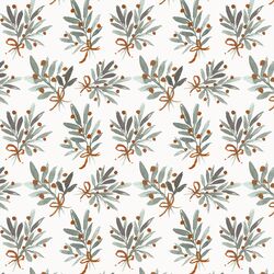 Mistletoe Sprigs in Holiday