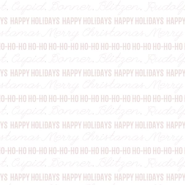 Happy Holidays in Warm Sugar