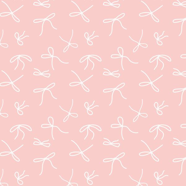 Simple Bows in Slipper Pink