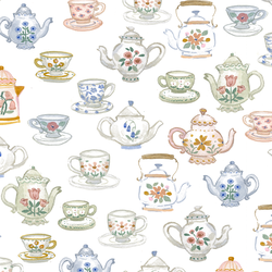 Tea Time in White