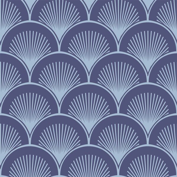 Mermaid Tales in Indigo