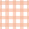 Large Gingham in Coral Blush
