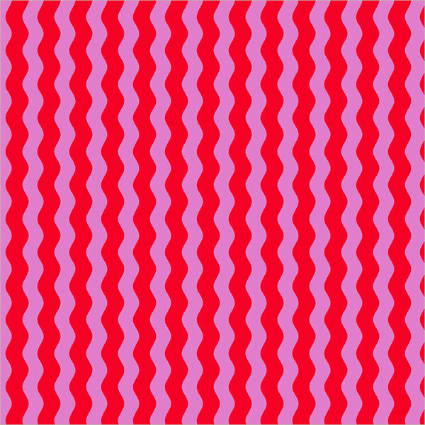 Waves in Red/Pink