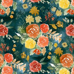 Autumn Florals in Daybreak