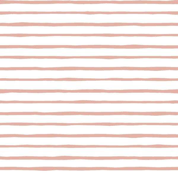 Artisan Stripe in Quartz on White