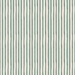 Pinstripe in Pine on Alabaster