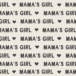 Mama's Girl in Graphite on Egret
