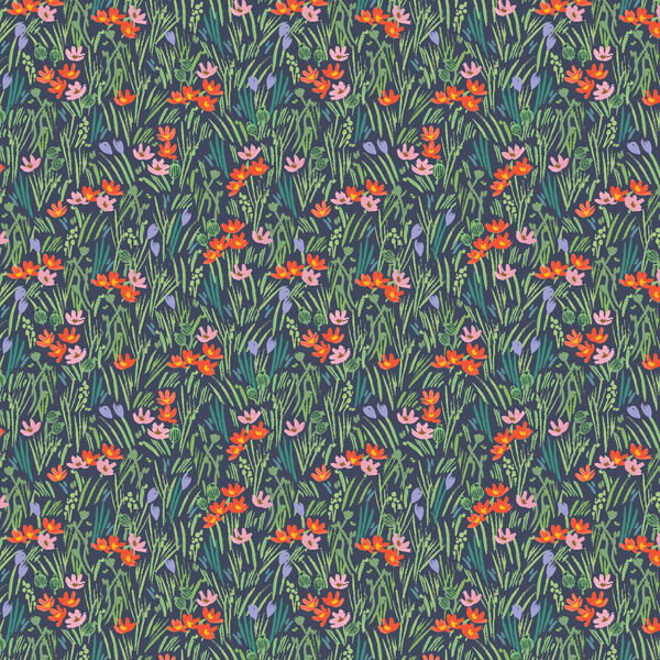 Iris in Navy