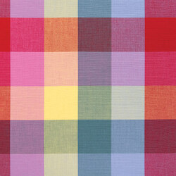 Large Plaid in Rainbow