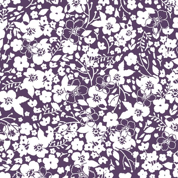 Forget Me Not in Aubergine