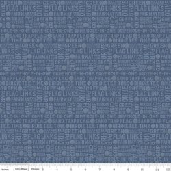 Text in Blue