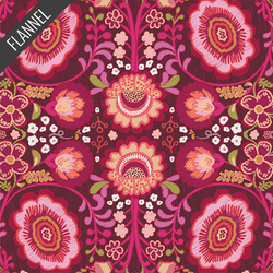 Khokhloma Flannel in One