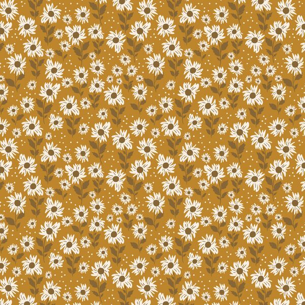 Sunflower Girl in Golden