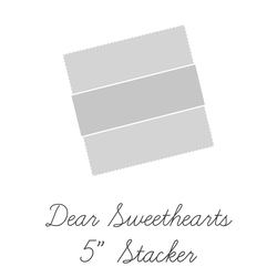 Dear Sweethearts 5" Square Pack