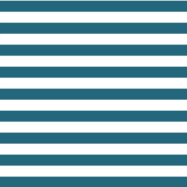 Horizontal Candy Stripe in Topaz