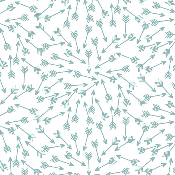 Arrows in Pool on White