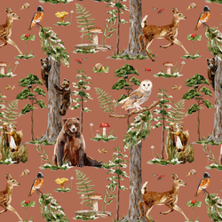 Forest Friends in Copper