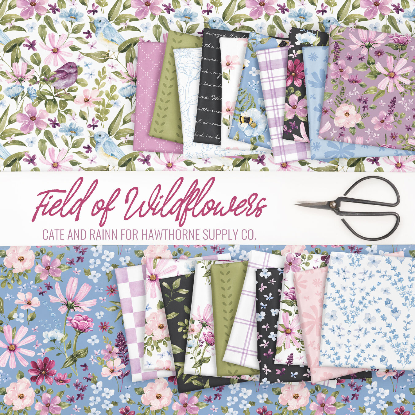 Field of Wildflowers Poster Image