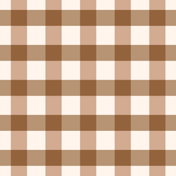 Holiday Gingham in Gingerbread