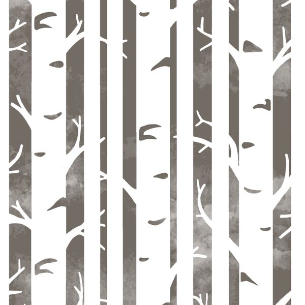 Big Birches in Stone