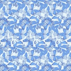 Kaleidoscope in Delphinium Blue