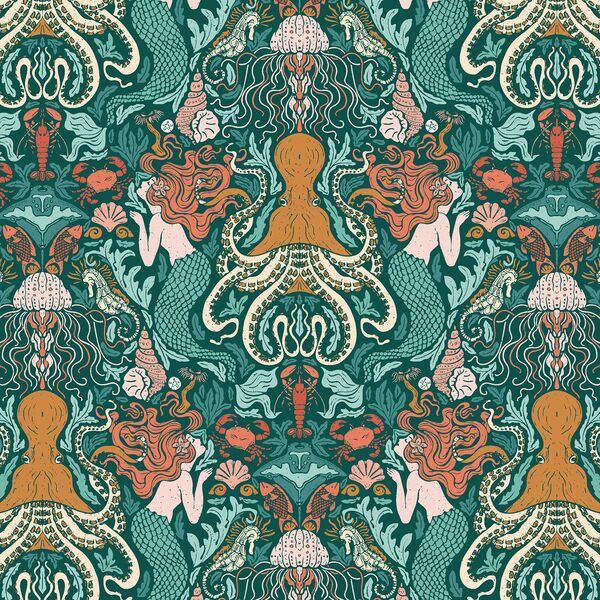 An Underwater Tapestry in Tropic