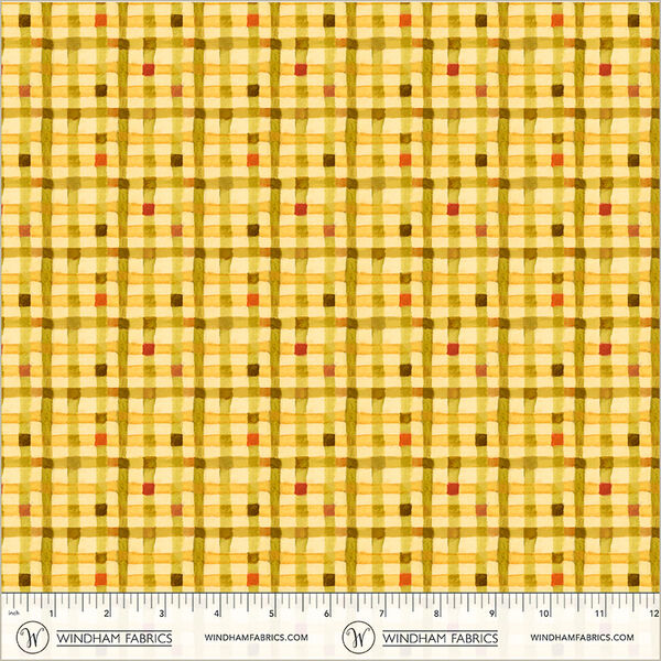 Pawsome Plaid in Mellow Yellow