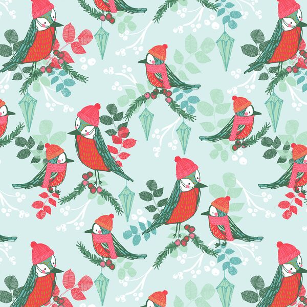 Cozy Robins in Winter