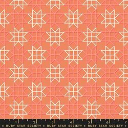 Paper Star in Orange