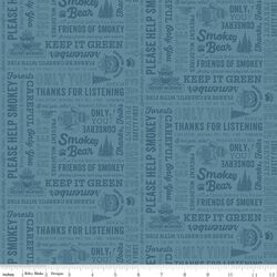 Text in Blue