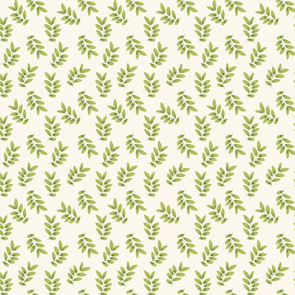 Leaves in Ivory