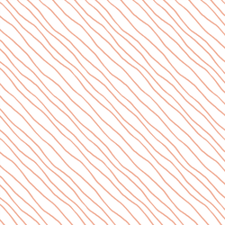 Wonderland Stripe in Mushroom Pink on White