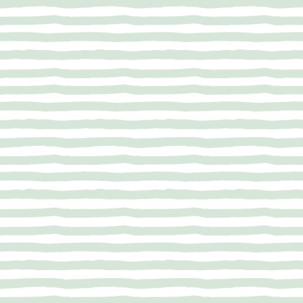 Painted Stripes in Mint Swirl