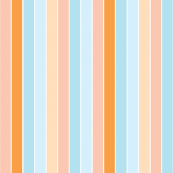 Rainbow Stripe in Sunkissed