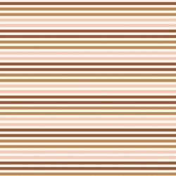 Warm Ombre Stripe in Garden