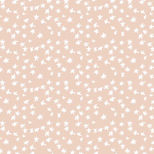 Scattered Blooms in Shell