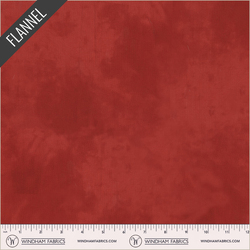 Palette Flannel in Barn Red