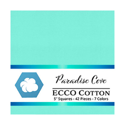 Ecco Cotton 5" Square Pack in Paradise Cove