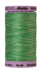 Minty (9085-9821) - Silk Finish Cotton Multi 50wt - 500 Yards