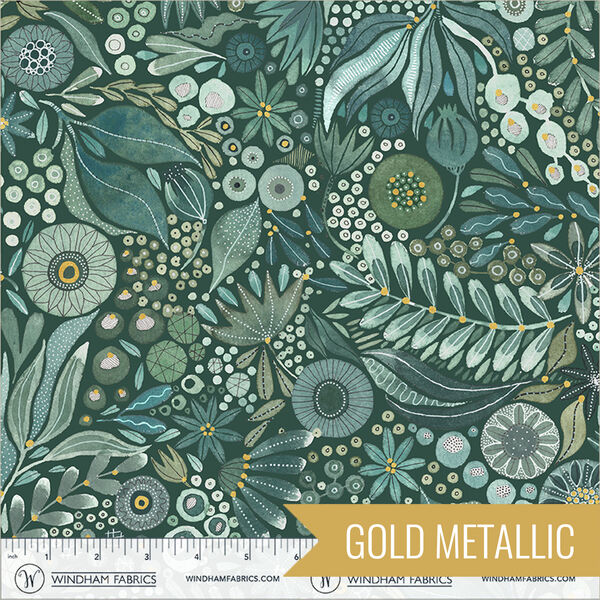 Wild Woodland in Pine Metallic