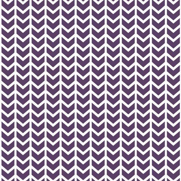 Broken Chevron in Aubergine