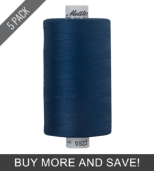 Night Blue (9141-0823) - Silk Finish Cotton 40wt - 1094 Yards (5 Pack)