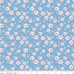 Blossoms in Blue