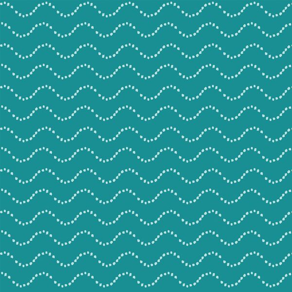 Waves in Sea Green