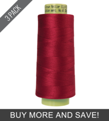 Sangria (9160-0157) - Silk Finish Cotton 60wt - 3000 Yards (3 Pack)