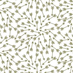 Arrows in Jungle on White