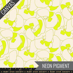 Seagrapes Canvas in Neon Yellow