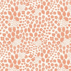 Berry Meadows in Peach on Cream
